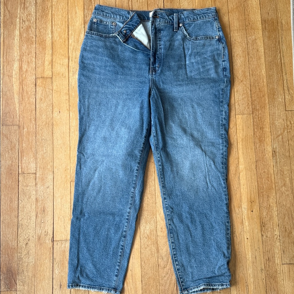 Madewell the mom Jean